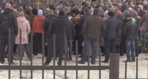В Кемерово кремировали тела жертв пожара в ТЦ